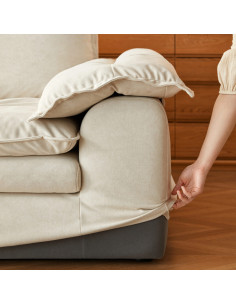 Sofá 3 cuerpos Lúnea beige 2