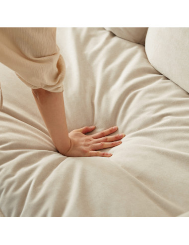 Sofá 3 cuerpos Lúnea beige