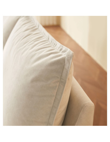 Sofá 3 cuerpos Lúnea beige