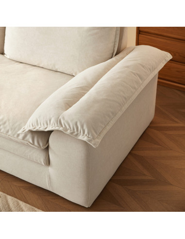 Sofá 3 cuerpos Lúnea beige