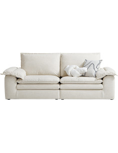 Sofá 3 cuerpos Lúnea beige