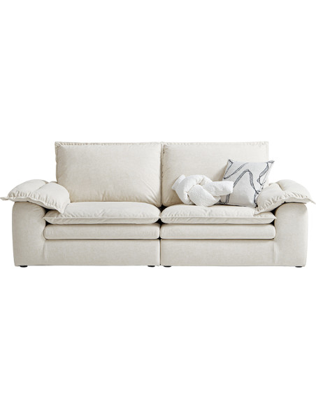 Sofá 3 cuerpos Lúnea beige