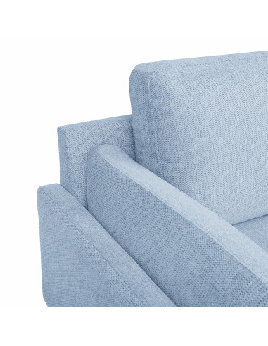 Sofá 3 Cuerpos Martinica Azul - Diseño Moderno y Comodidad