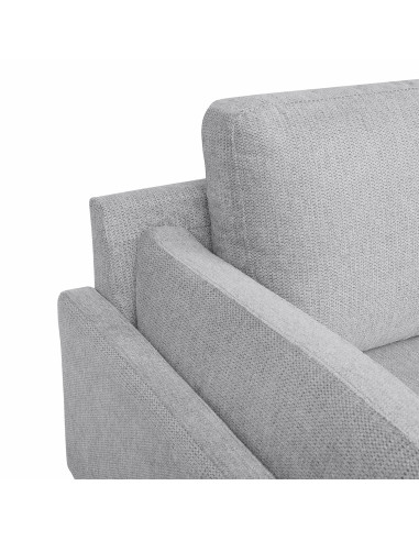 Sofá 3 Cuerpos Martinica Gris - Diseño Moderno y Comodidad