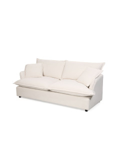Sofá 3 cuerpos Matteo blanco 2