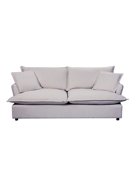 Sofá 3 cuerpos Matteo gris