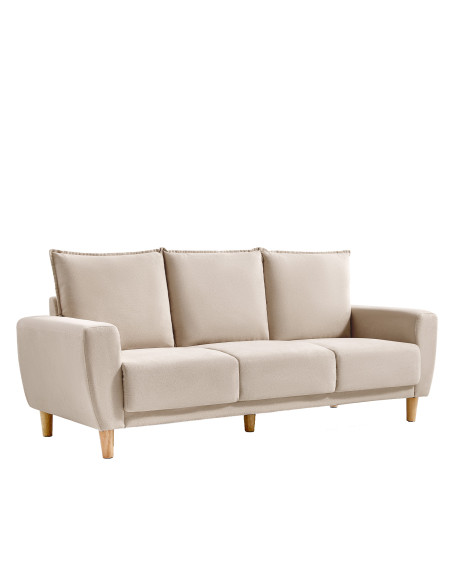 Sofá 3 cuerpos Maya beige
