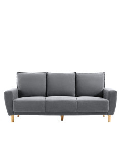 Sofá 3 cuerpos Maya gris