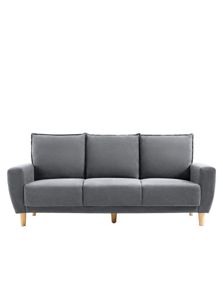 Sofá 3 cuerpos Maya gris