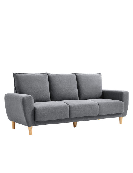 Sofá 3 cuerpos Maya gris