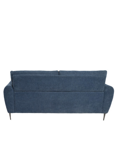 Sofá 3 Cuerpos Nantes Azul - Elegancia y Comodidad Suprema