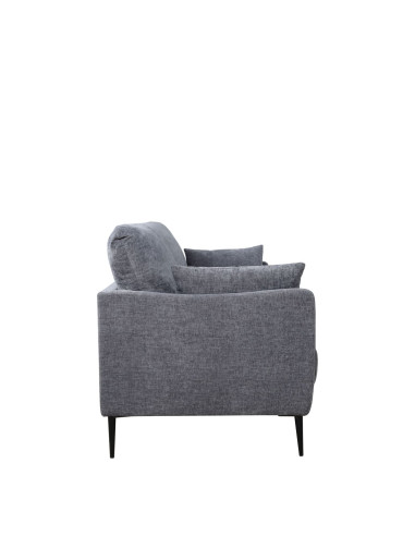 Sofá 3 Cuerpos Sigrid Gris - Elegancia y Comodidad en tu Living