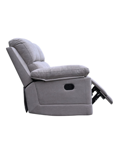 Sofá reclinable 2 cuerpos Mark beige