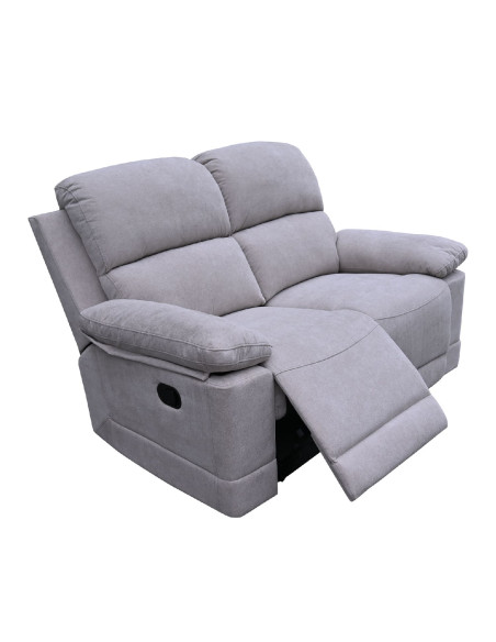 Sofá reclinable 2 cuerpos Mark beige