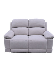 Sofá reclinable 2 cuerpos Mark beige