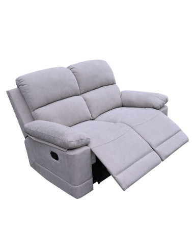 Sofá Reclinable 2 Cuerpos Mark Beige - Comodidad y Estilo