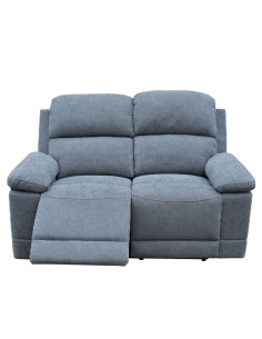 Sofá reclinable 2 cuerpos Mark gris 2