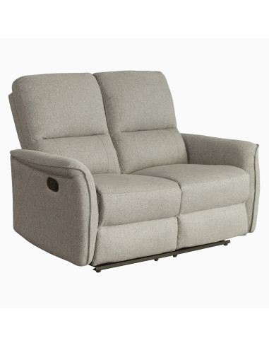 Sofá Reclinable 2 Cuerpos Milos Beige - Comodidad y Estilo