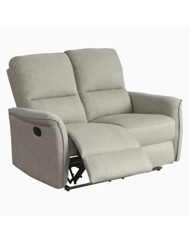 Sofá Reclinable 2 Cuerpos Milos Beige - Comodidad y Estilo