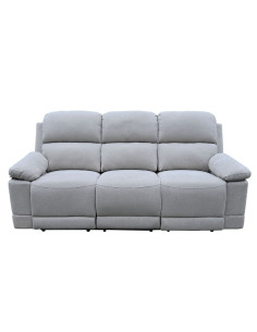 Sofá reclinable 3 cuerpos Mark beige