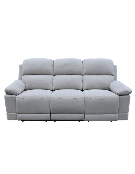Sofá reclinable 3 cuerpos Mark beige