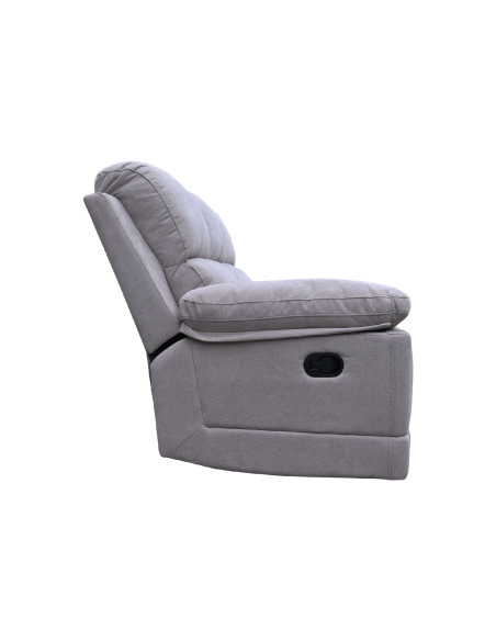 Sofá reclinable 3 cuerpos Mark beige