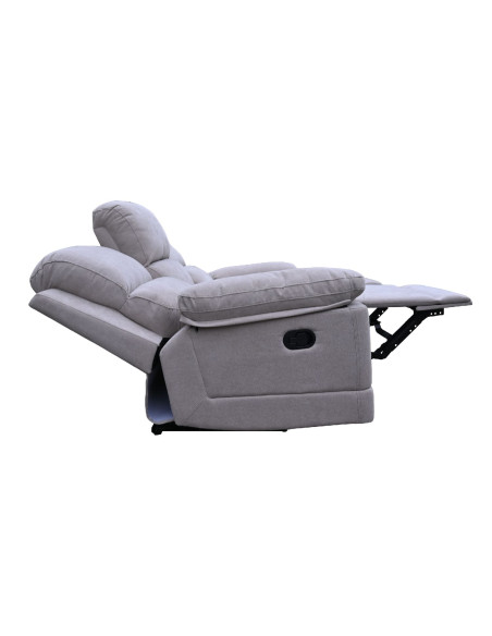 Sofá reclinable 3 cuerpos Mark beige