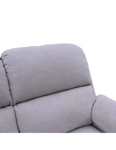 Sofá Reclinable 3 Cuerpos Mark Beige - Comodidad y Estilo