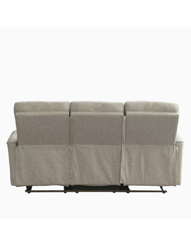 Sofá Reclinable 3 Cuerpos Milos Beige - Diseño Moderno y Cómodo
