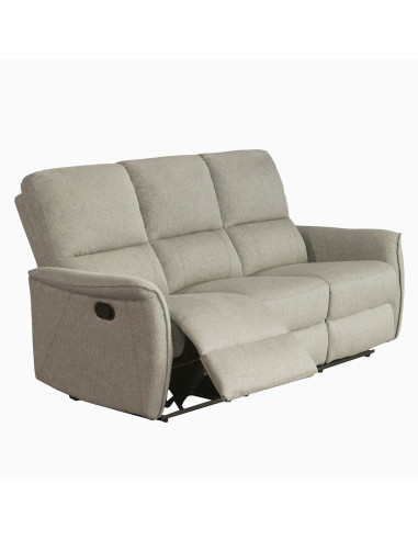 Sofá Reclinable 3 Cuerpos Milos Beige - Diseño Moderno y Cómodo