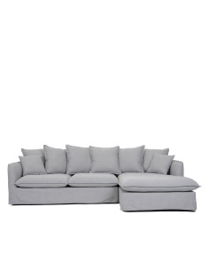 Sofá seccional derecho Hobart gris