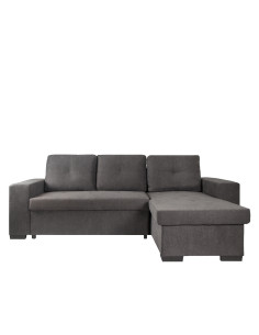 Sofá seccional Glen gris oscuro