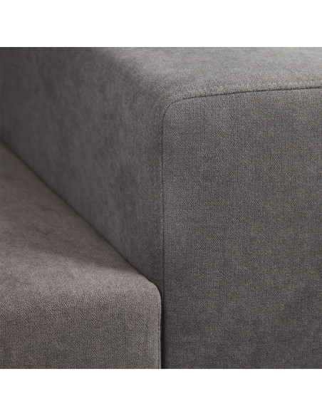 Sofá seccional Glen gris oscuro