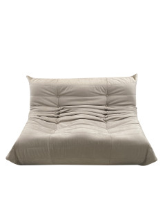 Sofá modular 2 cuerpos Togo beige