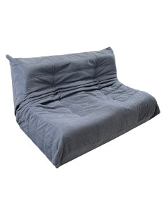 Sofá modular 2 cuerpos Togo gris 2