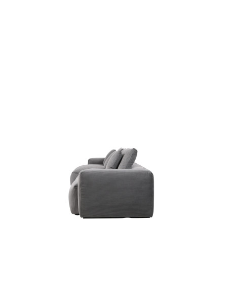 Sofá modular derecho Dante gris