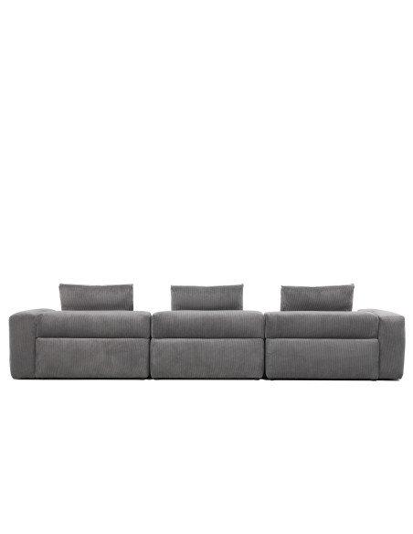 Sofá modular izquierdo Dante gris