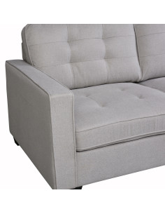 Sofá seccional Abaco taupe 2