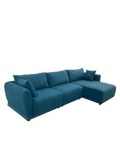 Sofá seccional derecho Denise azul