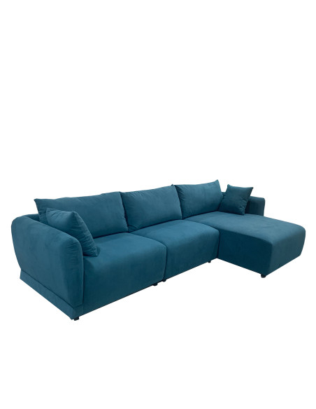 Sofá seccional derecho Denise azul