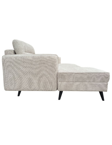 Sofá seccional izquierdo Odense beige