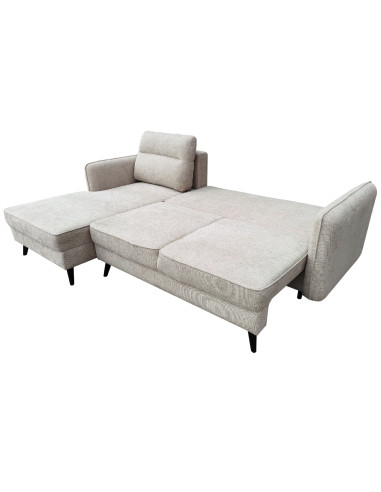 Sofá seccional izquierdo Odense beige