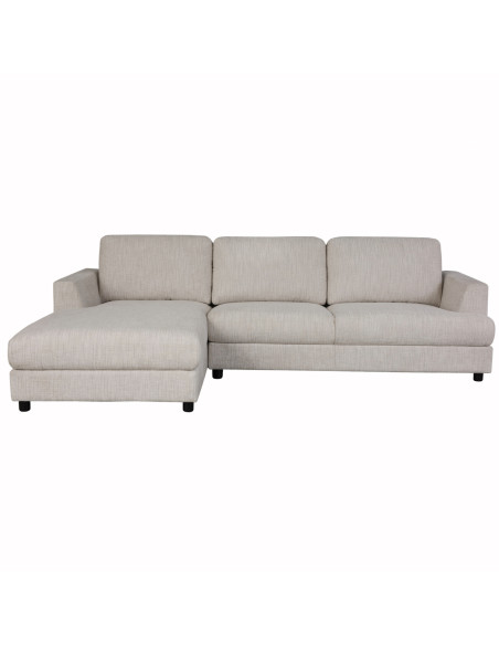 Sofá seccional izquierdo Saona beige