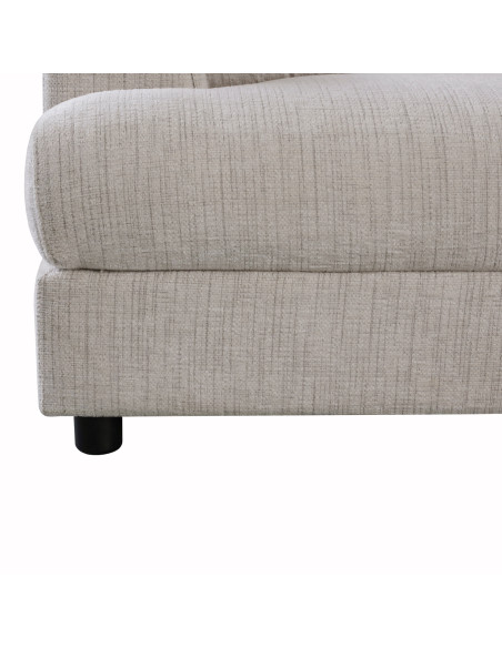 Sofá seccional izquierdo Saona beige