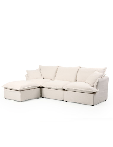 Sofá Seccional Matteo Blanco - Elegancia y Comodidad en tu Living