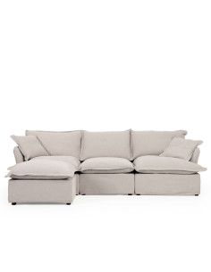 Sofá seccional Matteo gris