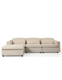 Sofá seccional Nino blanco