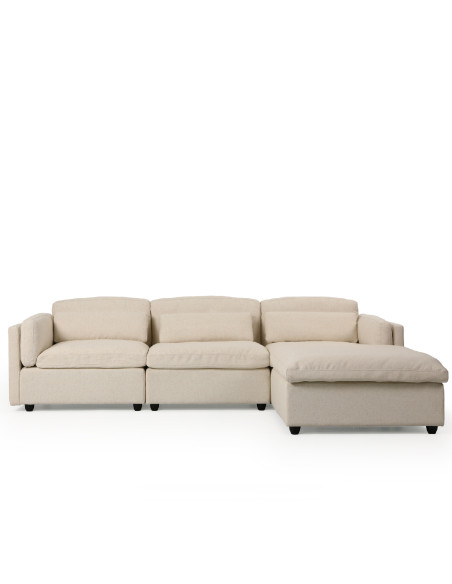 Sofá seccional Nino blanco