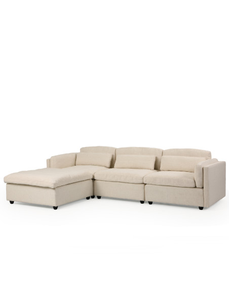 Sofá seccional Nino blanco