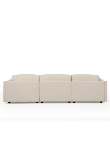 Sofá Seccional Nino Blanco - Diseño Contemporáneo y Funcional